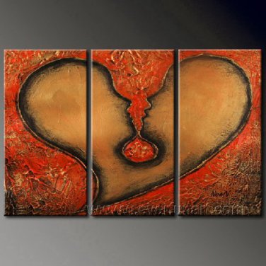 Huge Mordern Abstract Figurative Wall Decor Art Canvas Oil Painting (+ Frame) FI-069