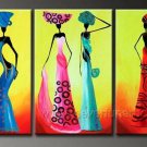 Huge Mordern Abstract Figurative Wall Decor Art Canvas Oil Painting (+ Frame) FI-075