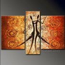 Huge Mordern Abstract Figurative Wall Decor Art Canvas Oil Painting (+ Frame) FI-082