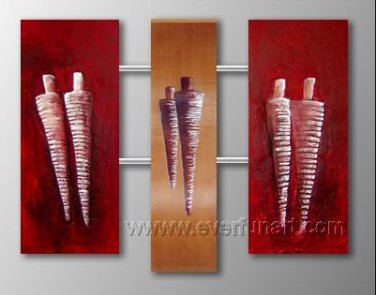 Huge Mordern Abstract Figurative Wall Decor Art Canvas Oil Painting (+ Frame) FI-085