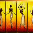 Huge Mordern Abstract Figurative Wall Decor Art Canvas Oil Painting (+ Frame) FI-093