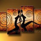 Huge Mordern Abstract Figurative Wall Decor Art Canvas Oil Painting (+ Frame) FI-098