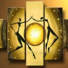 Huge Mordern Abstract Figurative Wall Decor Art Canvas Oil Painting (+ Frame) FI-107