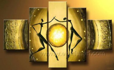 Huge Mordern Abstract Figurative Wall Decor Art Canvas Oil Painting (+ Frame) FI-107