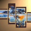 Sea Of Clouds_Canvas Oil Painting Framed African Art (+ Frame) AR-008