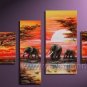 Canvas Oil Painting Framed African Art (+ Frame) AR-030