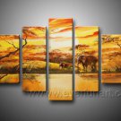 Great Painting _Canvas Oil Painting Framed African Art (+ Frame) AR-068