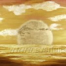 Classical Ocean Sight_Framed Oil on Canvas Seascape Painting SE-004