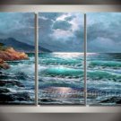 Classical Painting Of Seascape _Framed Oil on Canvas Seascape Painting SE-017