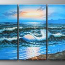 Sea Scenery_Framed Oil on Canvas Seascape Painting SE-049