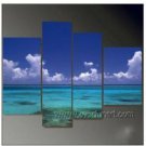 Beautiful Seascape Senery! Framed Oil on Canvas Seascape Painting SE-070