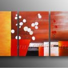 Small Flowers Abstract Oil Painting On Canvas Wall Pictures Framed  XD3-228