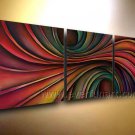 Popular Colorful Absrtact Oil Painting On Canvas Fine Art Framed  XD3-241