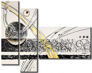 Top Sell Excellent Absrtact Oil Painting On Canvas Wall Art Framed XD3-271
