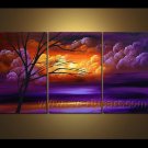 Landscape Oil Painting Winter Tree Hot Sales Wall Decor Fine Art LA3-150