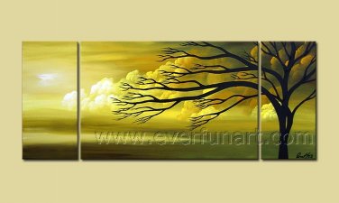 Classical Twilight Impression Landscape Oil Painting Hot Sell Wall Art LA3-158