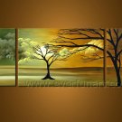 Impression Landscape Oil Painting Symmetry Tree Wall Art LA3-159