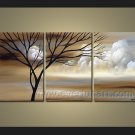 Attractive Old Tree Impression Landscape Oil Painting On Canvas Wall Decor Fine Art LA3-161