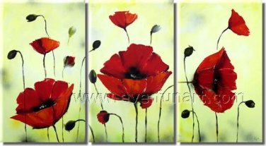 Perfect Flowers 100% handPainted Canvas Art Home Decor FL3-148