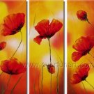 Gorgeous Yellow Flowers Modern Floral Oil Painting On Canvas Framed FL3-166