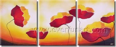 Handmade Contemporary Wall Art Floral Painting Flower Oil CanvasFL3-183