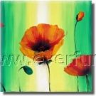 Spring Flowers Modern Oil Painting On Canvas Framed Nice Gift FL3-204