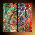 Handmade Modern Abstract Oil Painting on Canvas for Wall Decor XD4-223