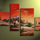 Hand-painted Modern Abstract Landscape Canvas Art Huge Wall Decor Oil Painting LA4-039