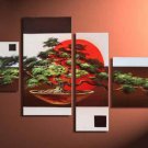Framed Modern Abstract Landscape Huge Canvas Art Oil Painting LA4-042