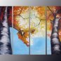 Handpainted 4-piece Landscape Oil Painting on Canvas for Wall Decor by Professional Artist  LA4-043