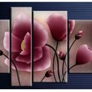 Guaranteed Handpainte Modern Plum Blossom Painting on Canvas for Wall Decor by Professionals FL4-105