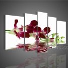 2013 New Design Group Painting Modern Flower Decorative Art Canvas FL5-050