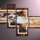 Handpainted African Modern landscape Pine Tree Oil Painting on canvas (+Framed) AR-013