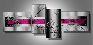 Handpainted Modern Abstract Oil Painting on Canvas (+Framed) XD4-201