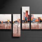 Framed High Quality Modern Abstract Oil Painting XD4-206