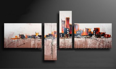 Framed High Quality Modern Abstract Oil Painting XD4-206