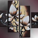 Ready to Hang!! Flower Oil Painting on Canvas FL4-114