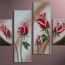 Framed!! Wall Decor Flower Oil Painting on Canvas FL4-116