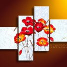 Stretched Canvas Art Flower Oil Painting for Decor FL4-120