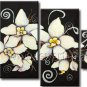 Framed!! Modern Flower Oil Painting on Canvas FL4-125