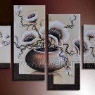 Handmade Flower Oil Painting on Canvas (+Framed) FL4-135