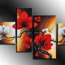 Hand Painted Flower Oil Painting on Canvas (+Framed) FL4-138