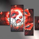 Decorative Flower Oil Painting on Canvas (+Framed) FL4-140