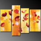 100% Handmade Flower Oil Painting on Canvas (+Framed) FL4-143