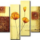 Handmade Decorative Flower Oil Painting (+ Framed) FL4-150