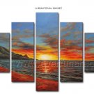 Modern Canvas Art Seascape Oil Painting for Decor (+Framed) SE-184