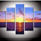 Beautiful Seascape Oil Painting on Canvas for Decor (+ Framed) SE-186