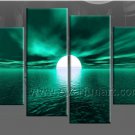 Sunrise Beautiful Seascape Oil Painting for Decor (+Framed) SE-192