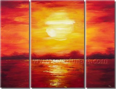 Wall Art Decorative Seascape Oil Painting (+ Framed) SE-202