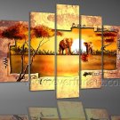 Modern African Art Oil Painting on Canvas (+ Framed) AR-091